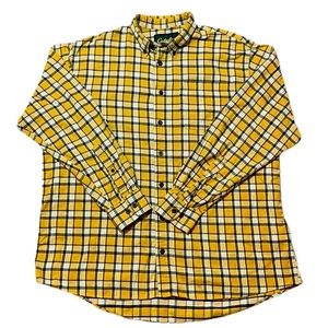 Cabelas long sleeve button front shirt XLT